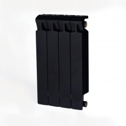 Rifar Monolit 350 - 4 секции, цвет Антрацит (чёрный) боковое подключение Rifar Monolit 350 - 4 секции, цвет Антрацит (чёрный) боковое подключение
