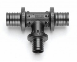 Тройник Rehau Rautitan PX с уменьшенным боковым проходом 20-16-20 Тройник Rehau Rautitan PX с уменьшенным боковым проходом 20-16-20