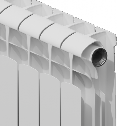 Радиатор Rifar ECOBUILD 300 - 8 секциЙ, биметаллический с боковым бодключением